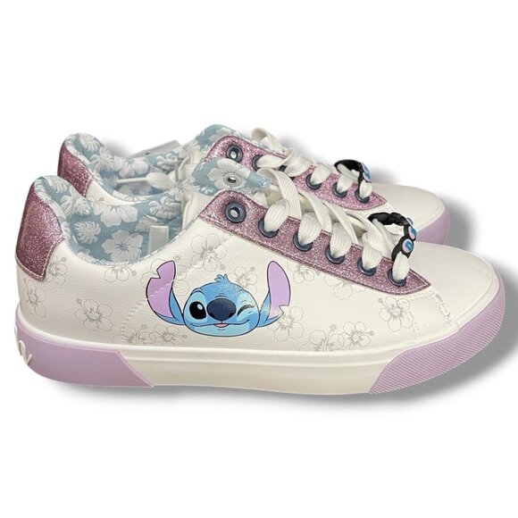 Disney Lilo & Stitch Women's Low-Top Casual Court Sneakers - Picture 2 of 12